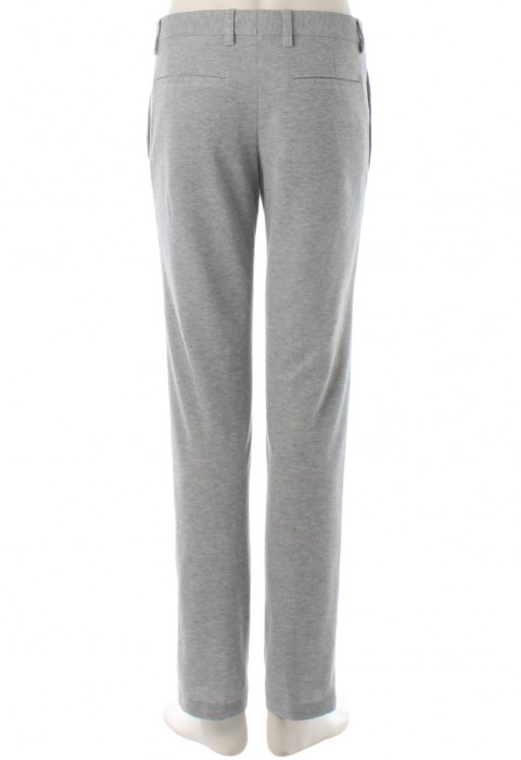 กางเกงผ้าคอตตอนยืด สีเทา