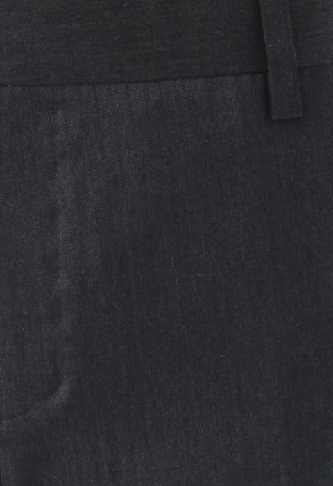 กางเกงทรงกระบอกสีเทา