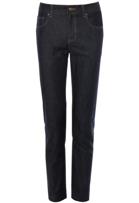 กางเกงยีนส์สีเทาเข้ม