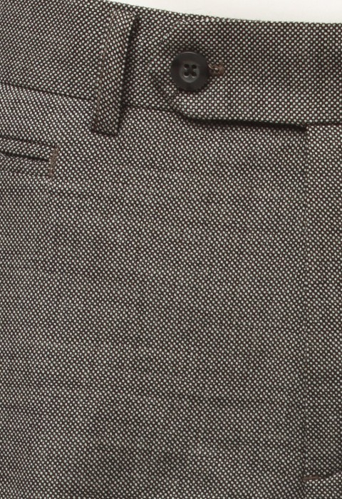 กางเกงสีน้ำตาลไหม้ New Zealand Wool 98%