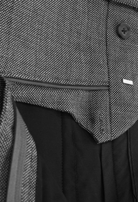 กางเกงสีเทา New Zealand Wool 98%