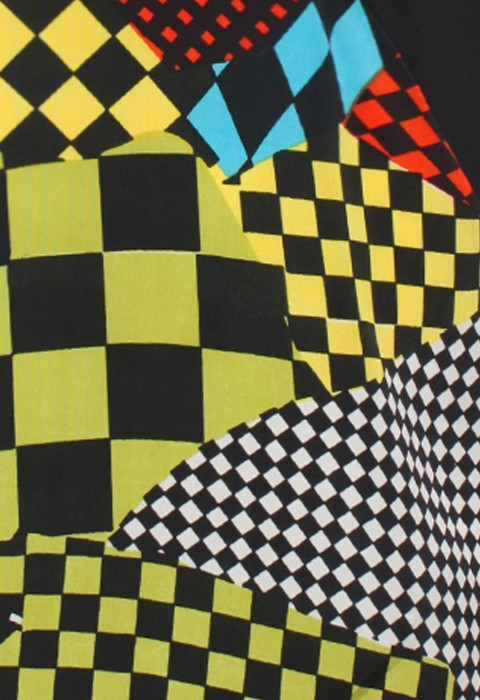 เสื้อแขนยาวลายตารางสลับสี