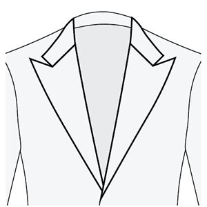Wide Peak Lapel