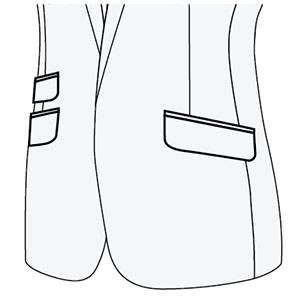 3 Pockets Slanted