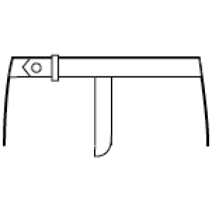 WB8 - 1button belt