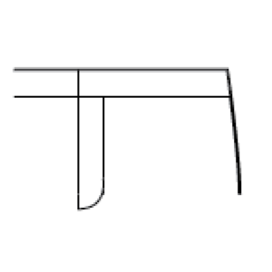 PL1 - Without pleat