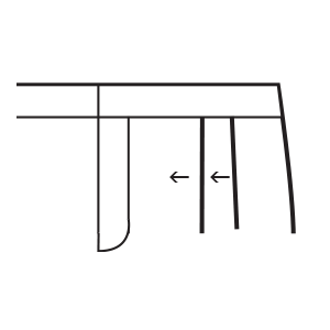 PL6 - Forward Pleat