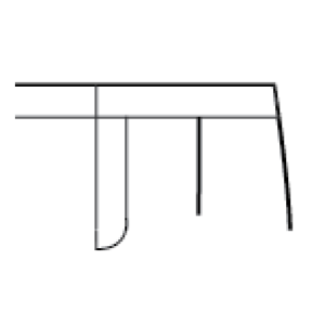 PL2 - Single pleat
