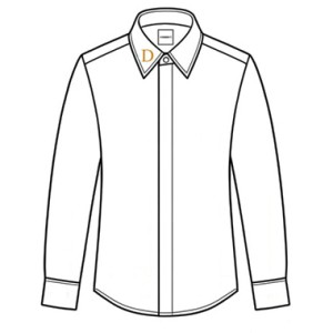 Right collar Right collar