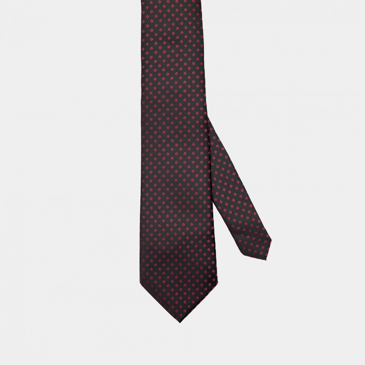 black red dot necktie dgrie