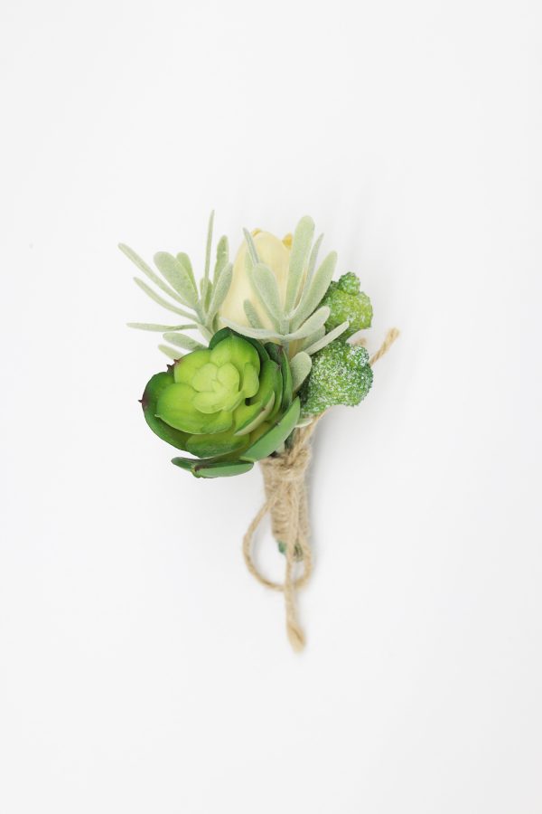 boutonniere 3green dgrie