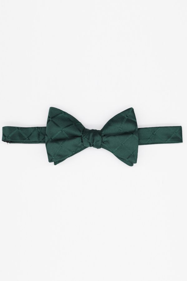 dark green pin stripe bowtie dgrie