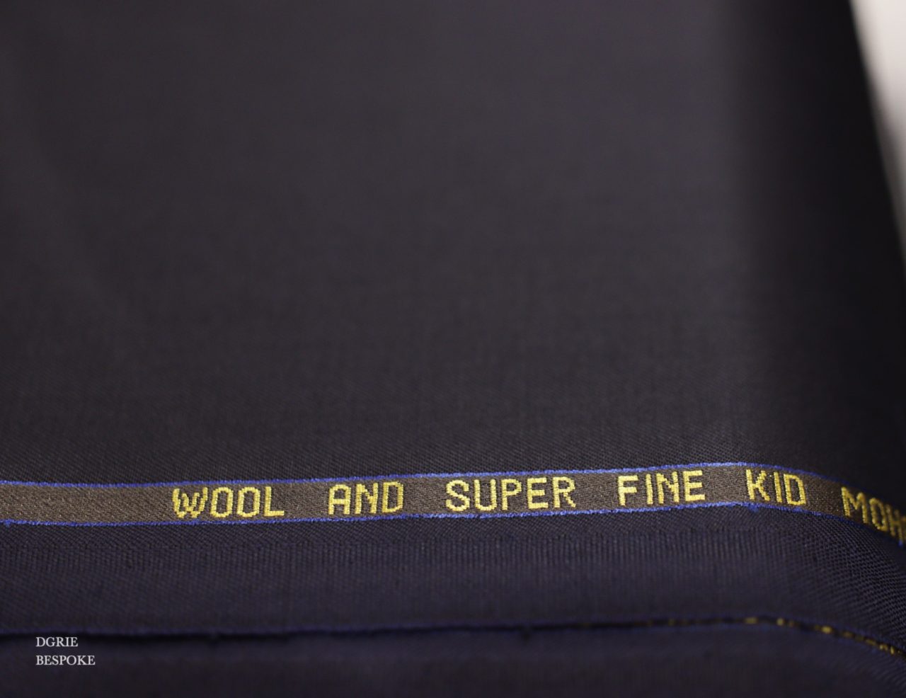 Giovanni tonella Italy: Dark Navy Wool Mohair Suits