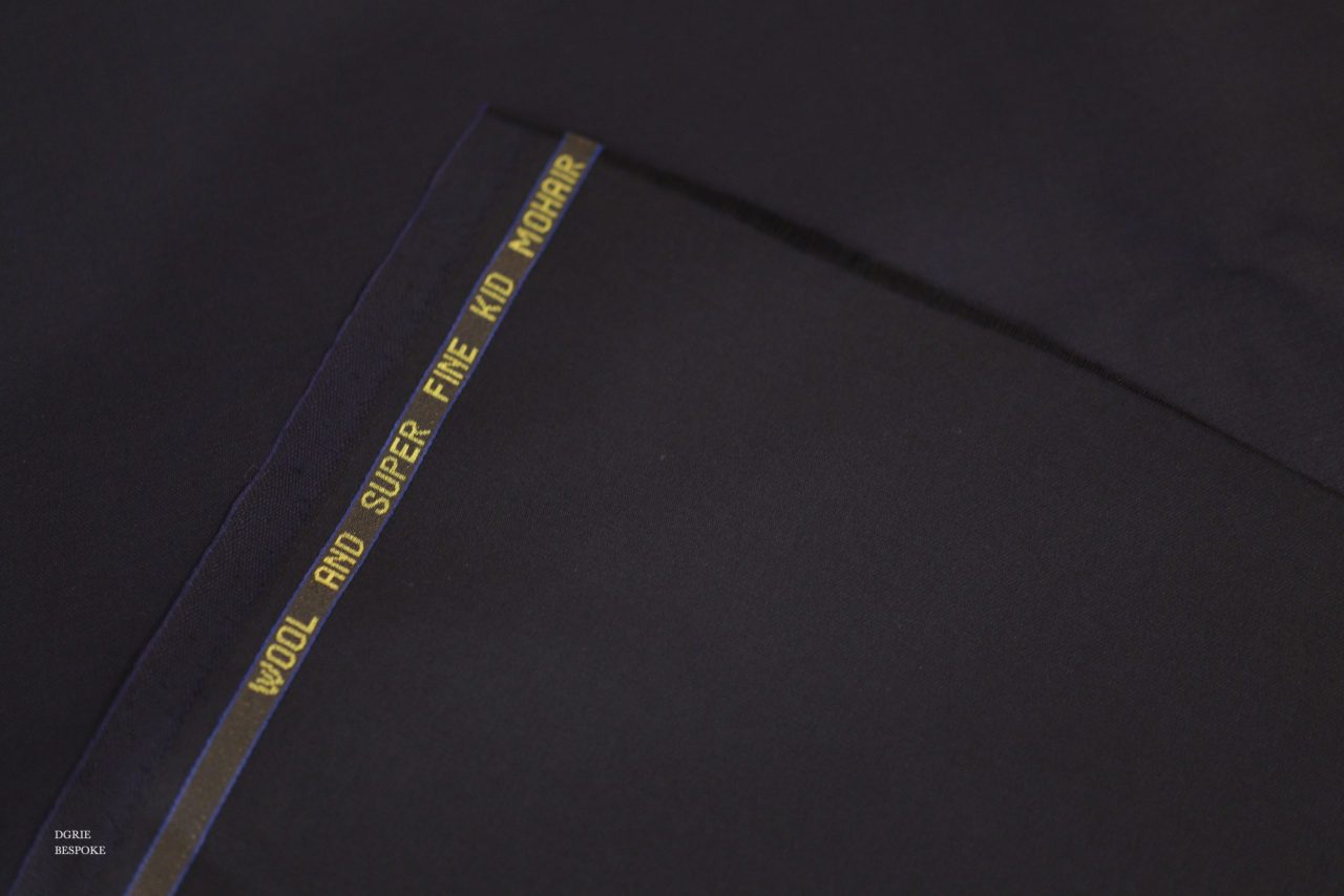 Giovanni tonella Italy: Dark Navy Wool Mohair Suits