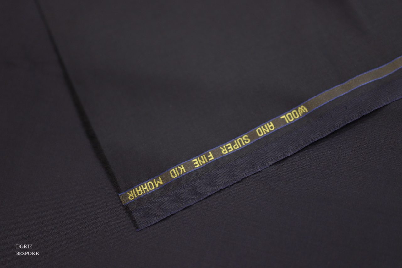 Giovanni tonella Italy: Dark Navy Wool Mohair Suits