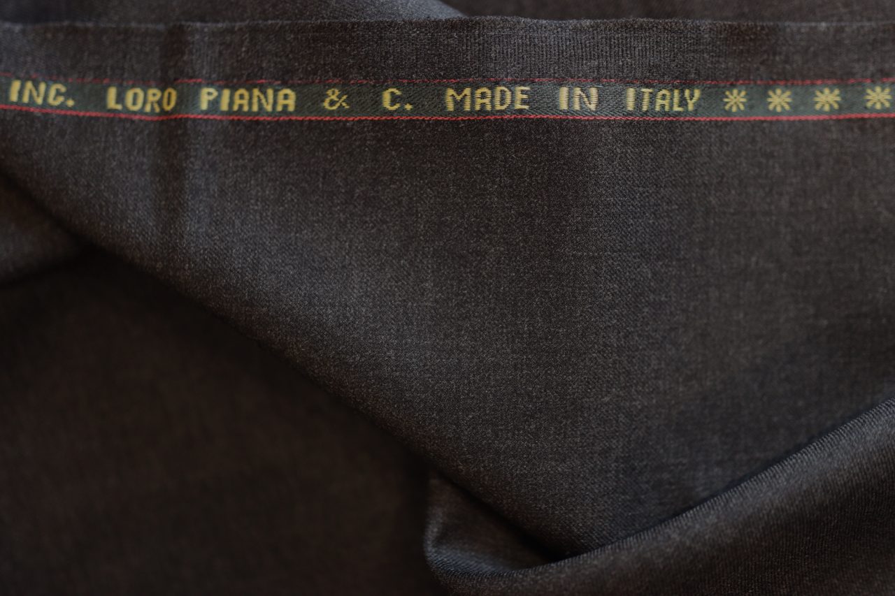 Loro Piana 120's Italy For Custom Suits: Limited Lot