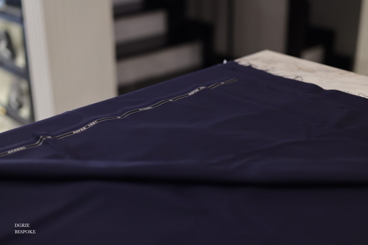 SCABAL - CUSTOM NAVY SUITS: ตัดสูทผ้า SCABAL