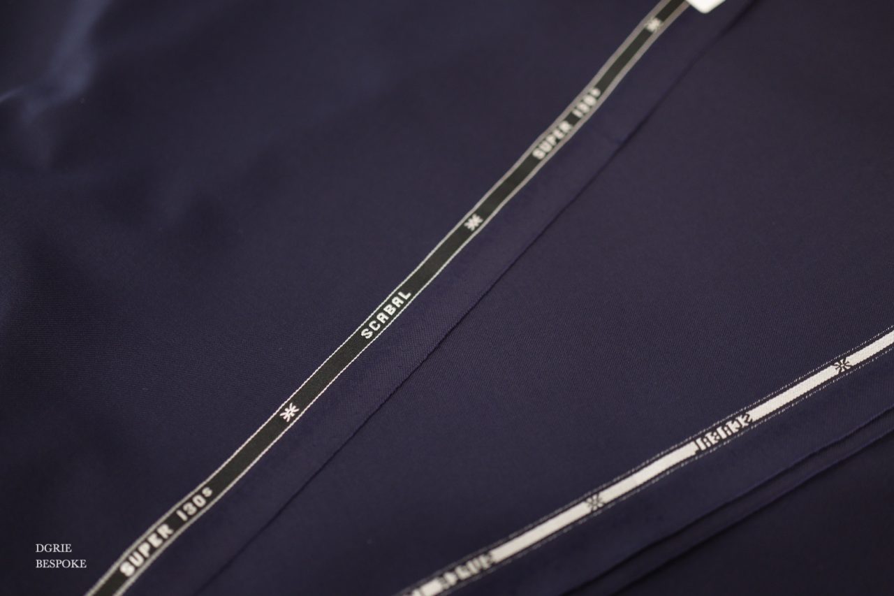 SCABAL - CUSTOM NAVY SUITS: ตัดสูทผ้า SCABAL