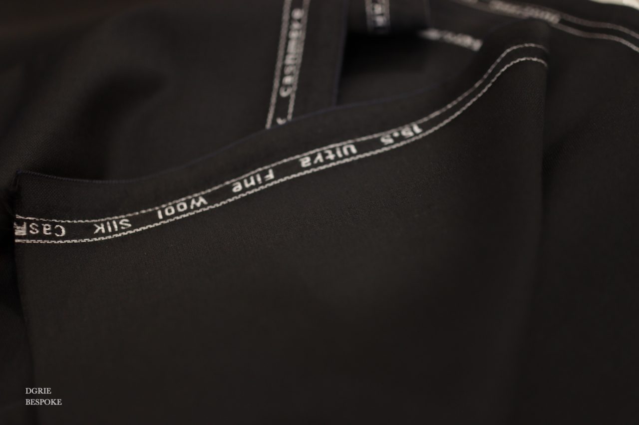 Marzoni Italy: Black Wool + Cashmere! + Silk Suits