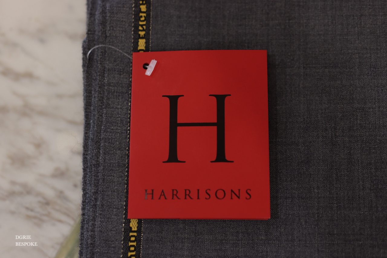 Harrisons: Custom Grey Suits Made in England