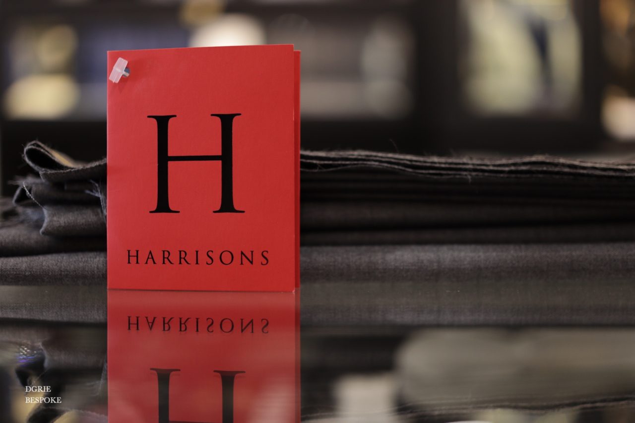 Harrisons: Custom Grey Suits Made in England