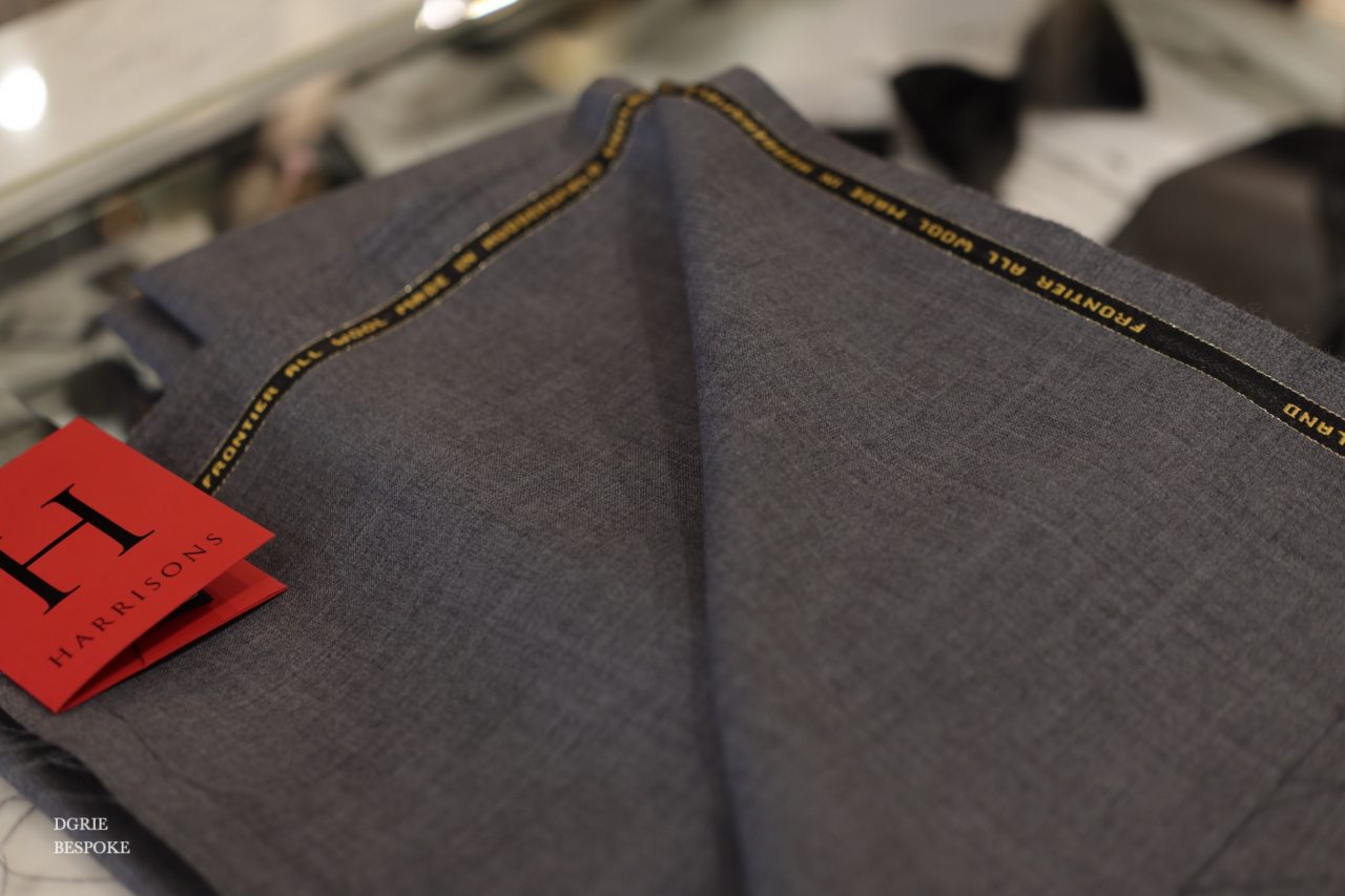 Harrisons: Custom Grey Suits Made in England
