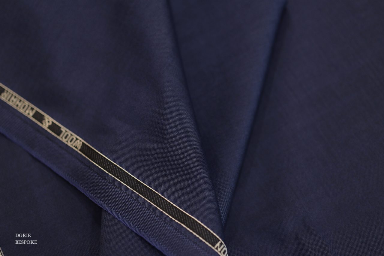 Holland & Sherry England: Navy Blue Wool Mohair Suits