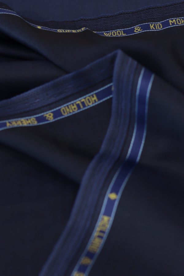 Holland & Sherry: Navy Wool+Kid Mohair Custom Suits 1