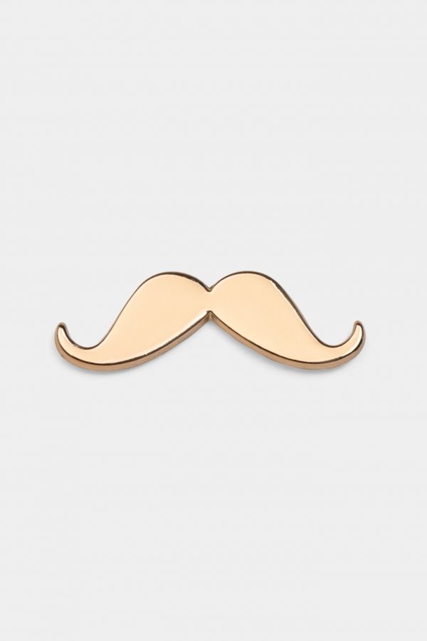 gold mustache brooch dgrie 1