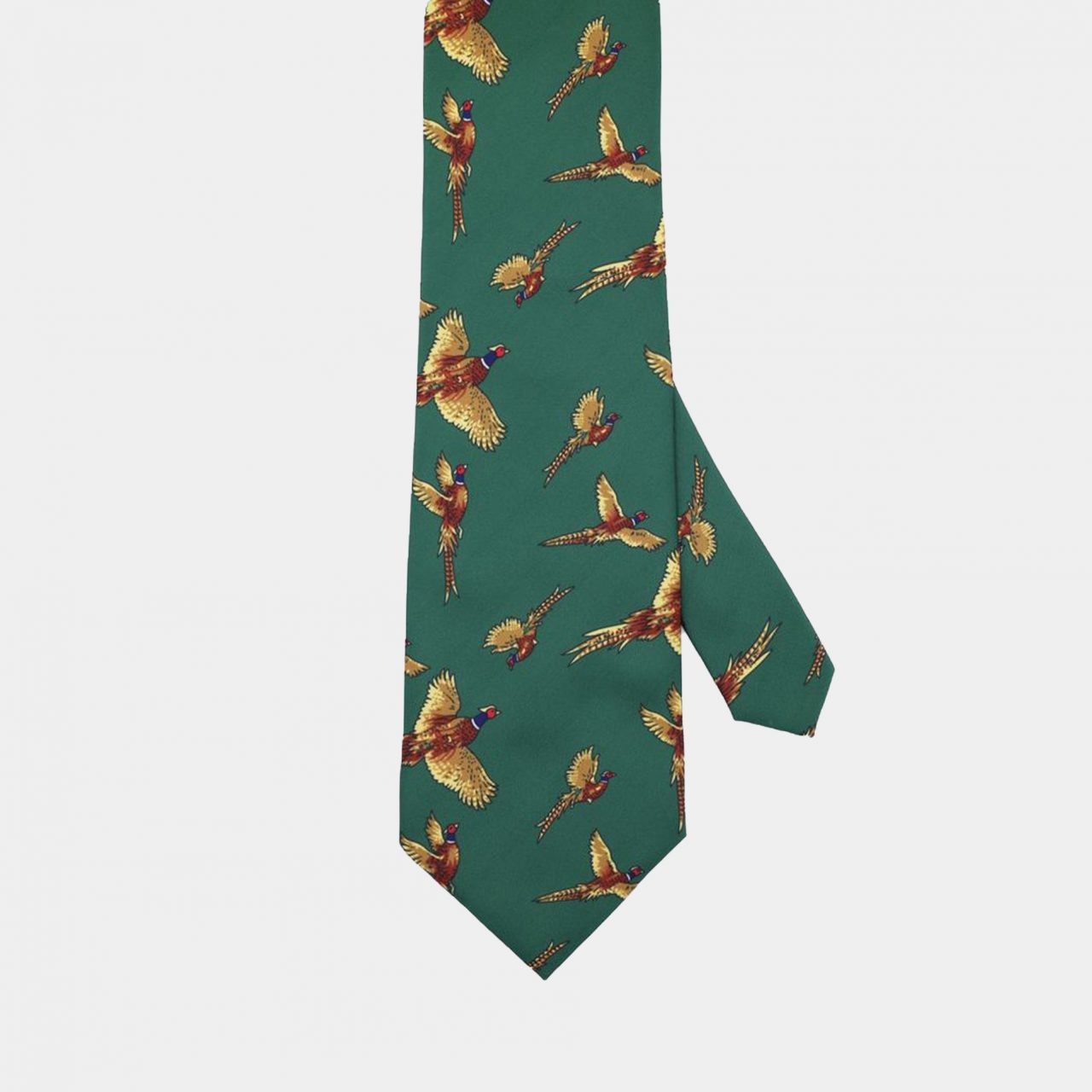 green bird necktie dgrie
