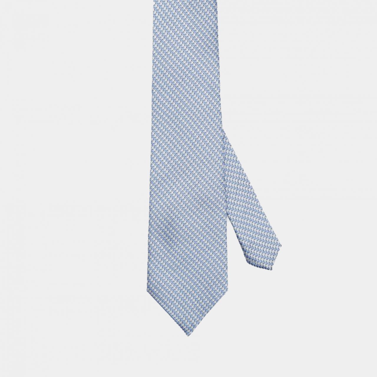 light blue texture necktie dgrie