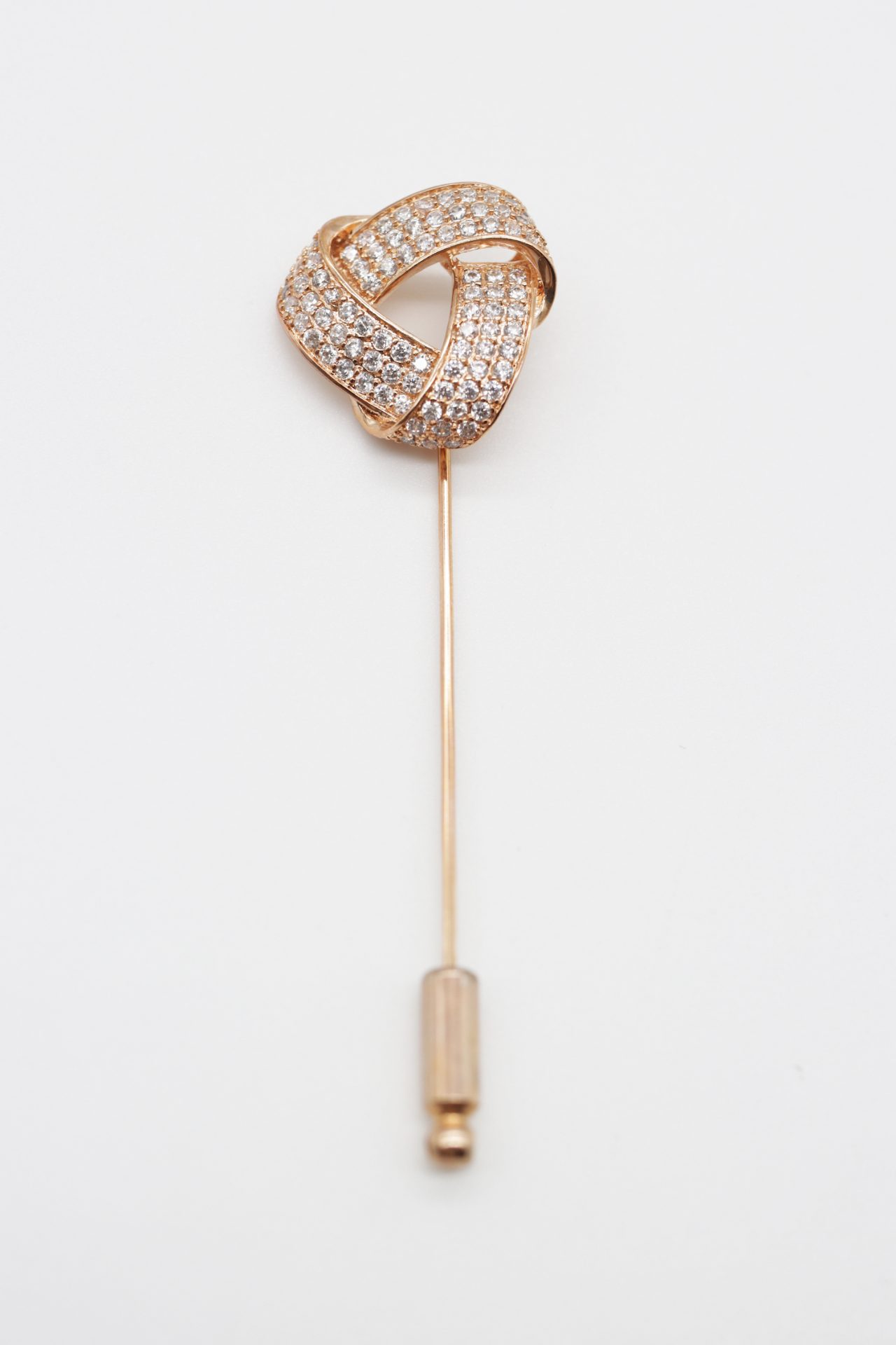 luxury gold diamond lapel pin dgrie