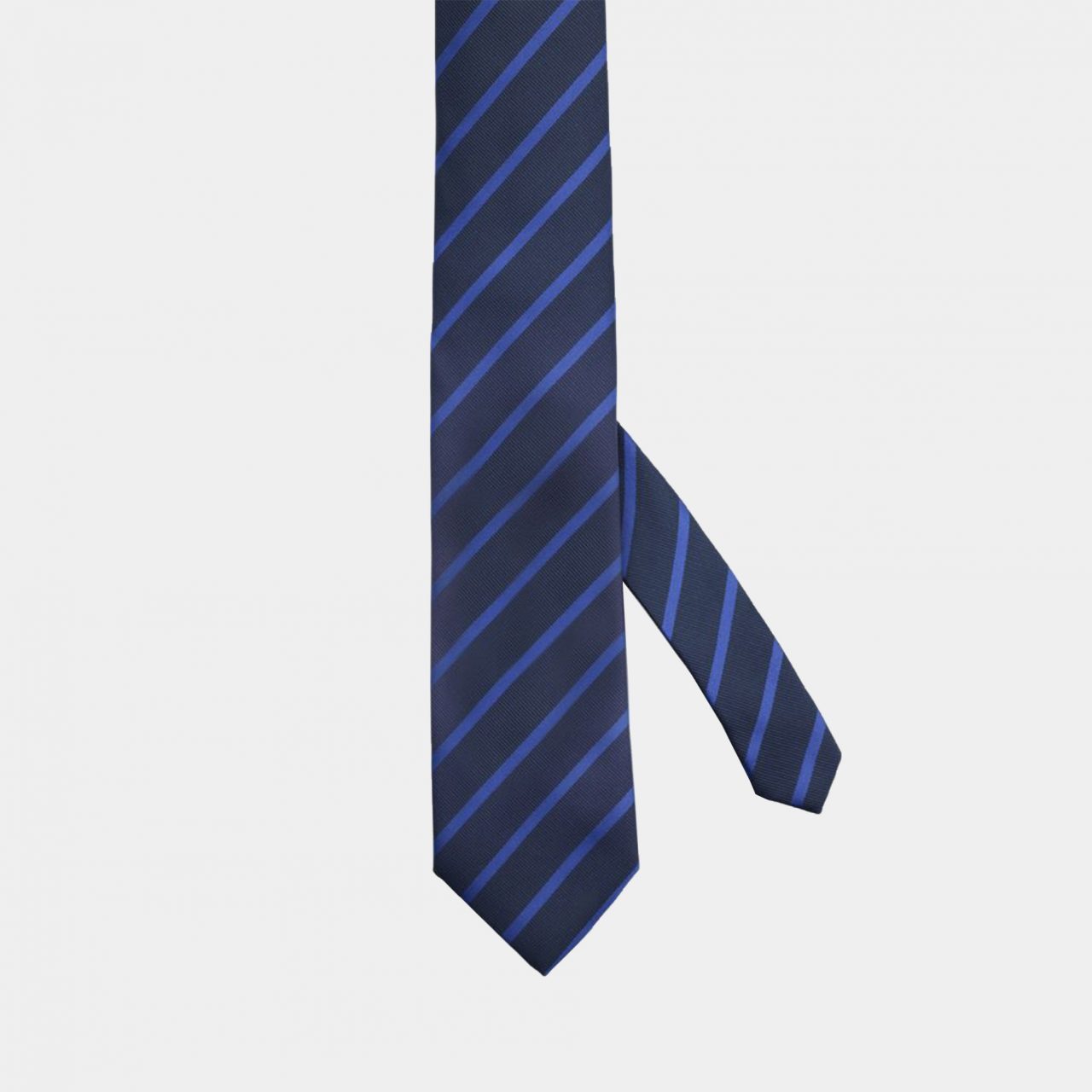 navy blue stripe necktie dgrie