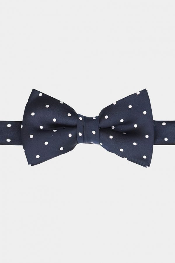 navy white dot bowtie dgrie 2