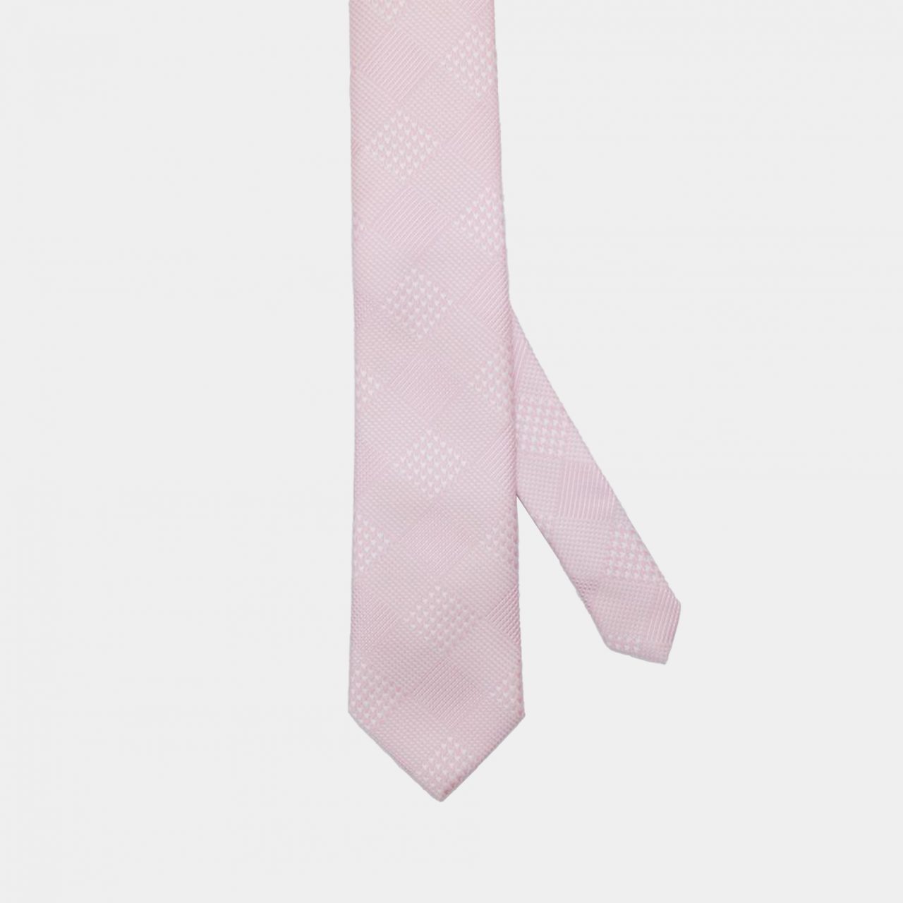 pink prince of wales necktie dgrie