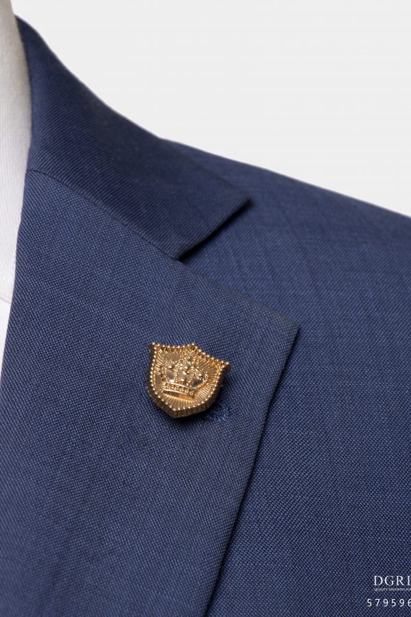 premium gold crown brooch dgrie 2