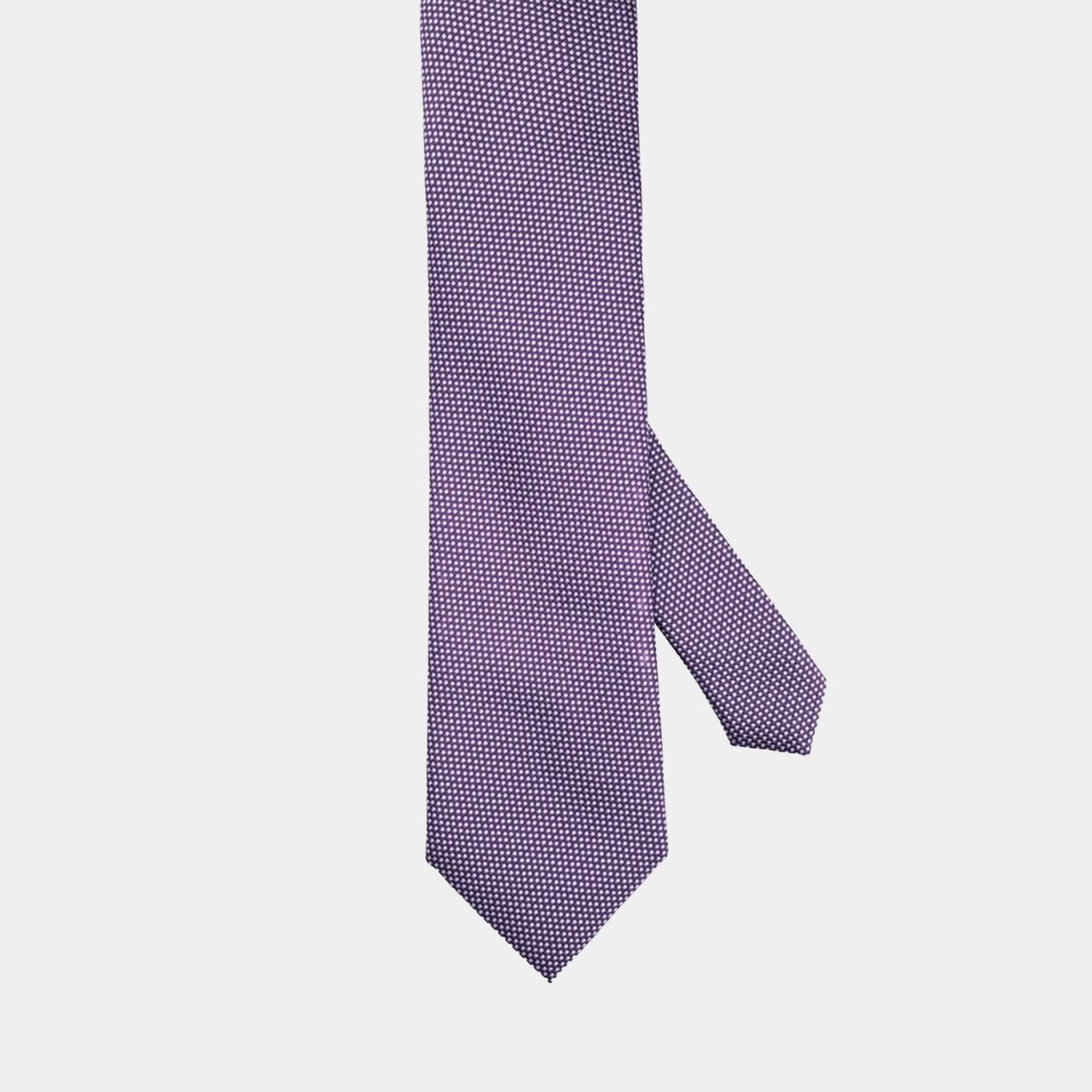 purple dot white necktie dgrie