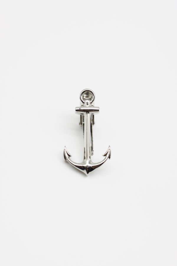 silver anchor tie clip dgrie
