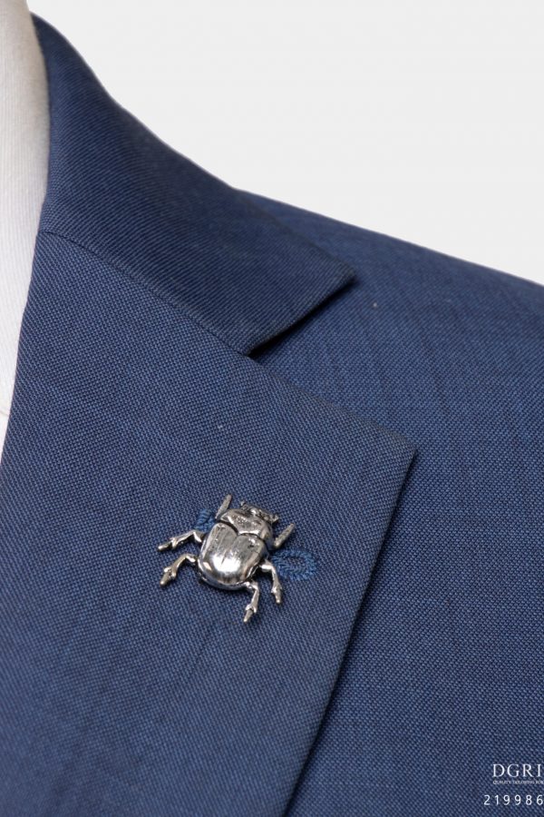 silver beetles brooch dgrie 1