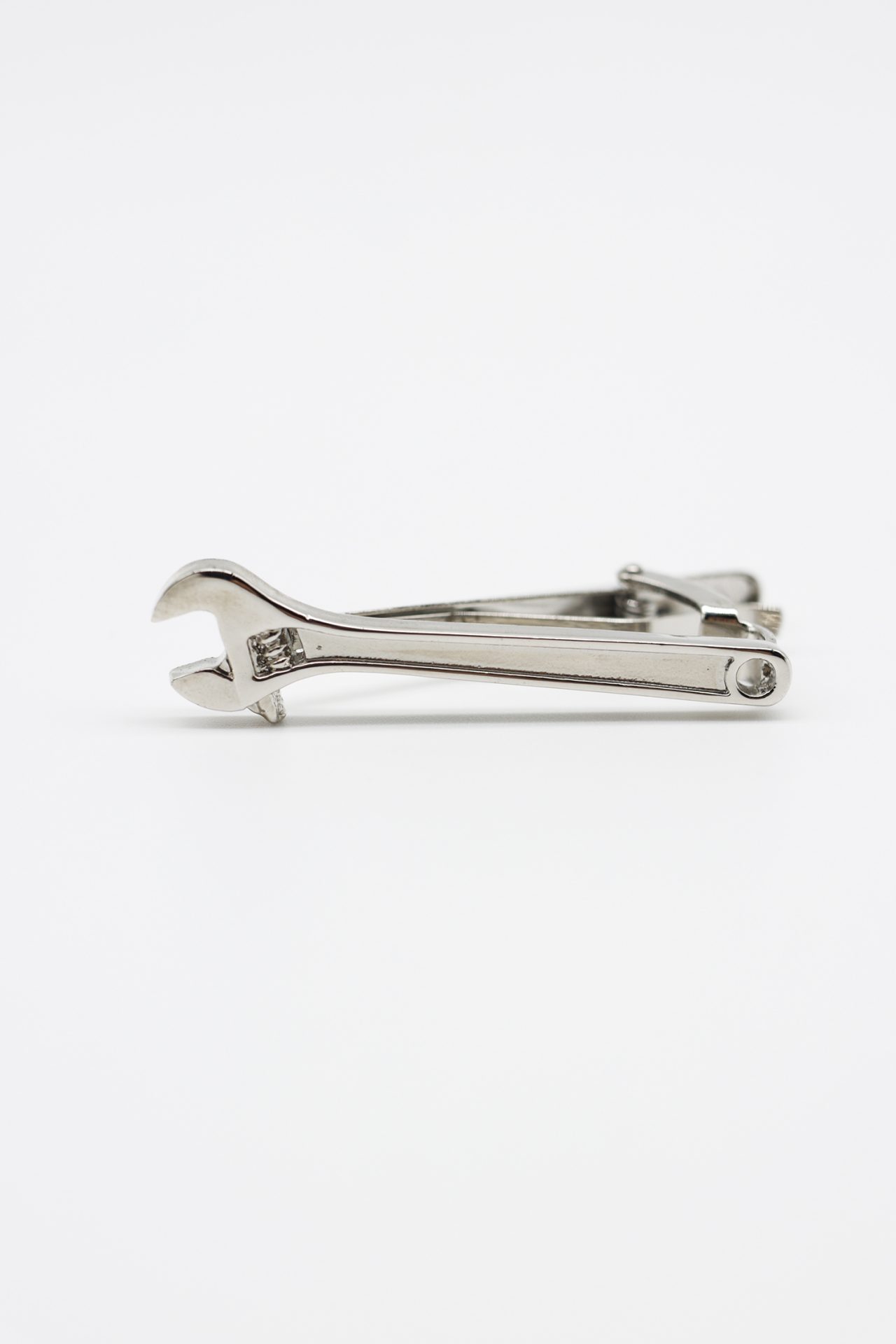 silver wrench tie clip dgrie