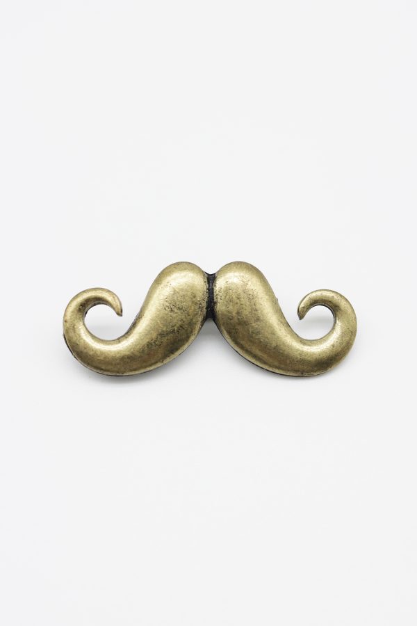 vintage mustache brooch dgrie