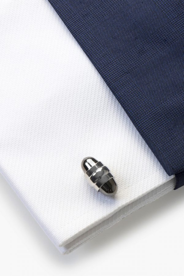 black rugby cufflink dgrie 1