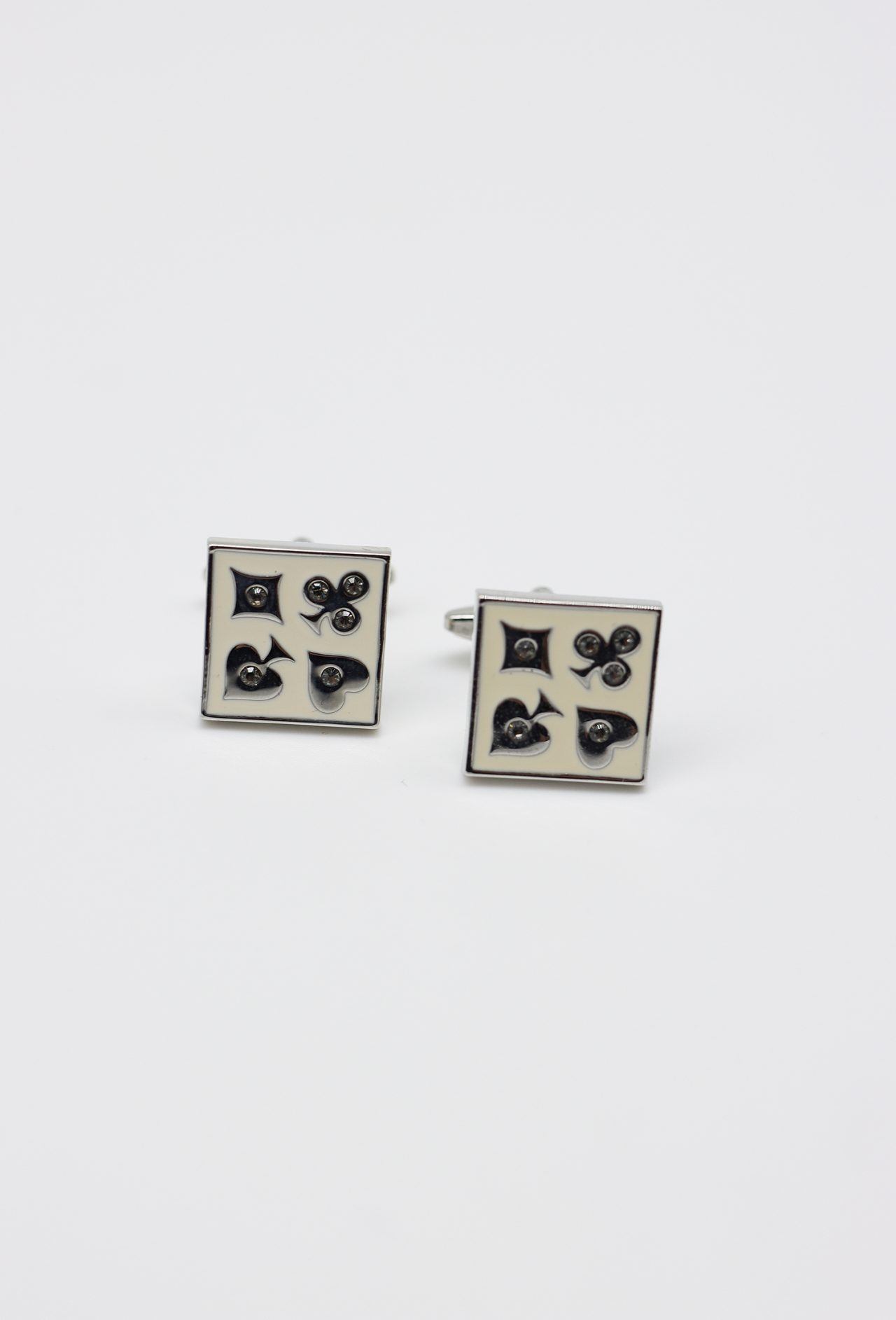 card poker cufflink dgrie