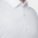 white semi spread cotton shirt dgrie 1