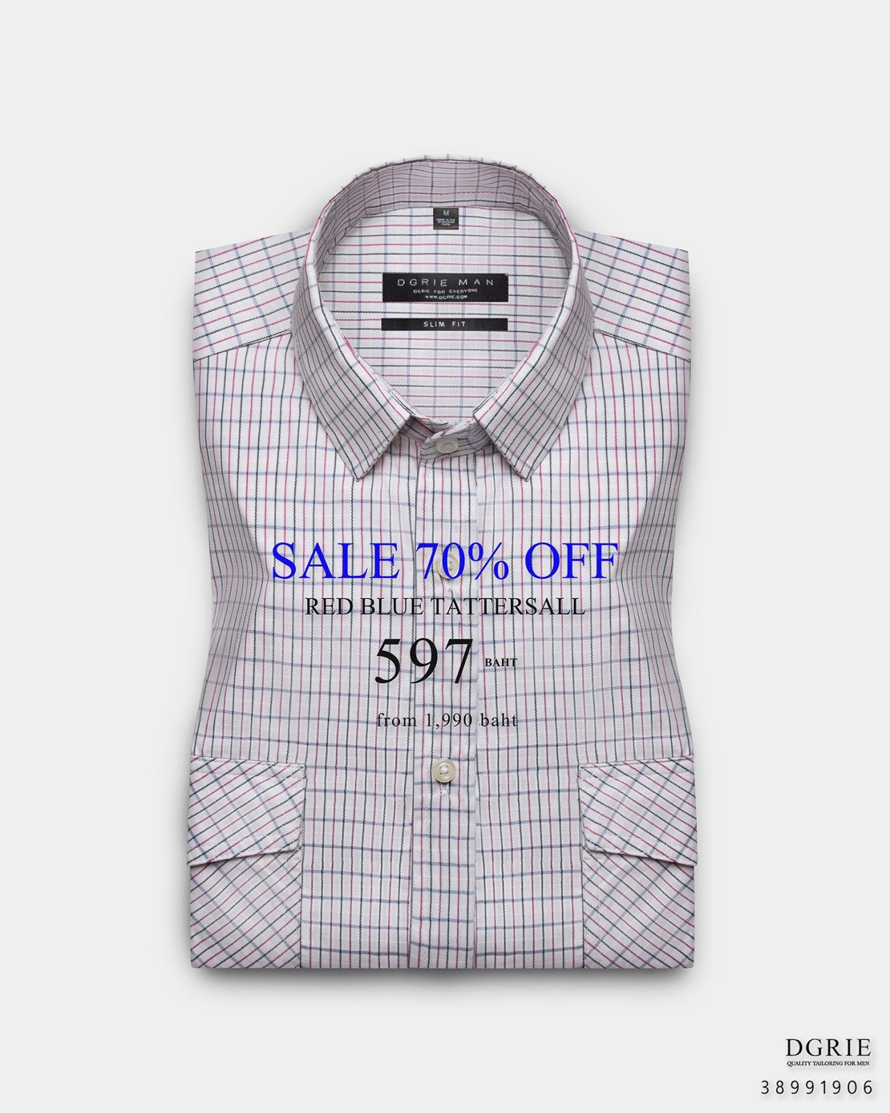 beige tattersall 4tone rb cotton shirt outlet dgrie