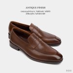 cognac premium penny loafer shoes dgrie 4