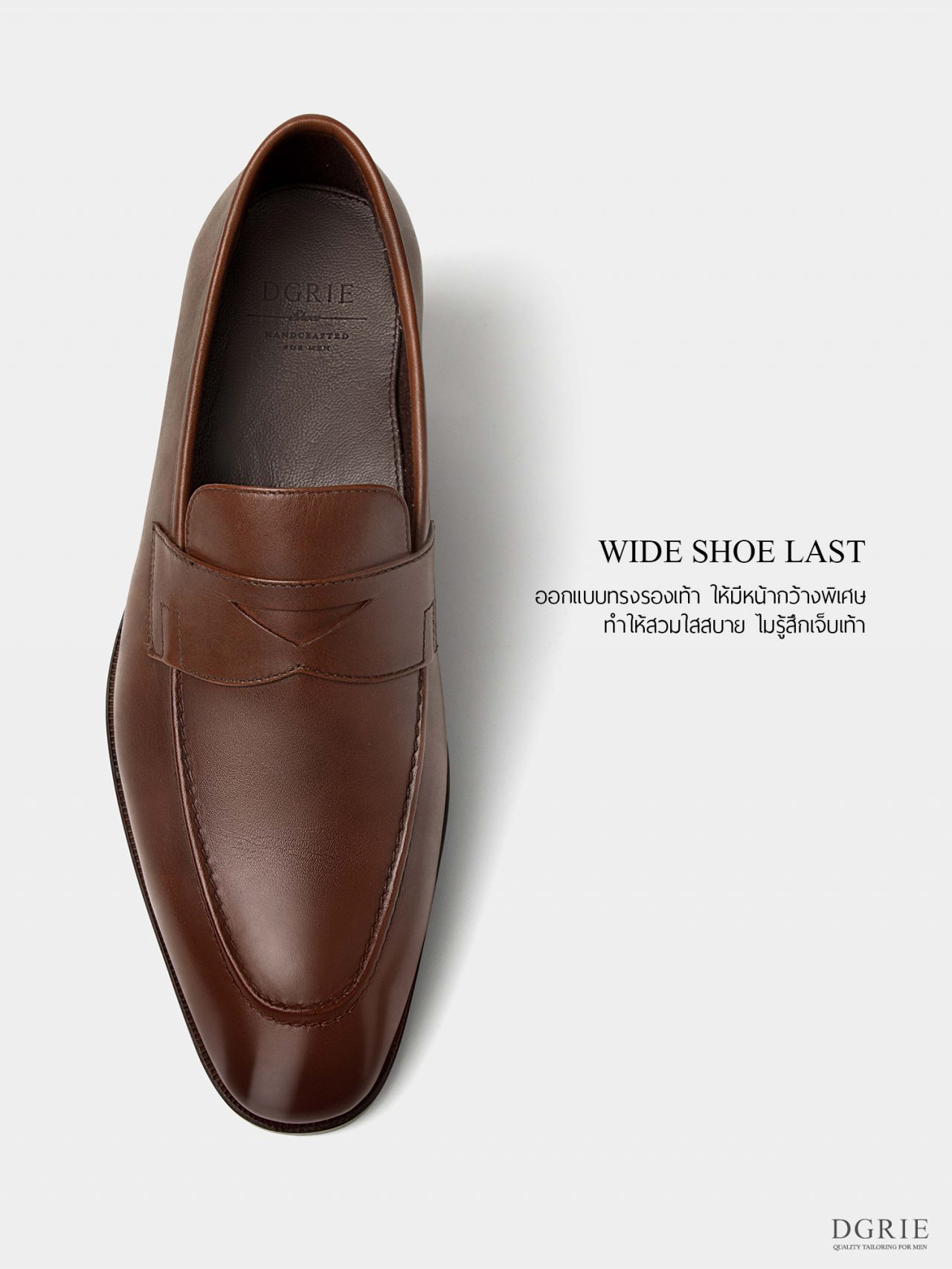 cognac premium penny loafer shoes dgrie 5