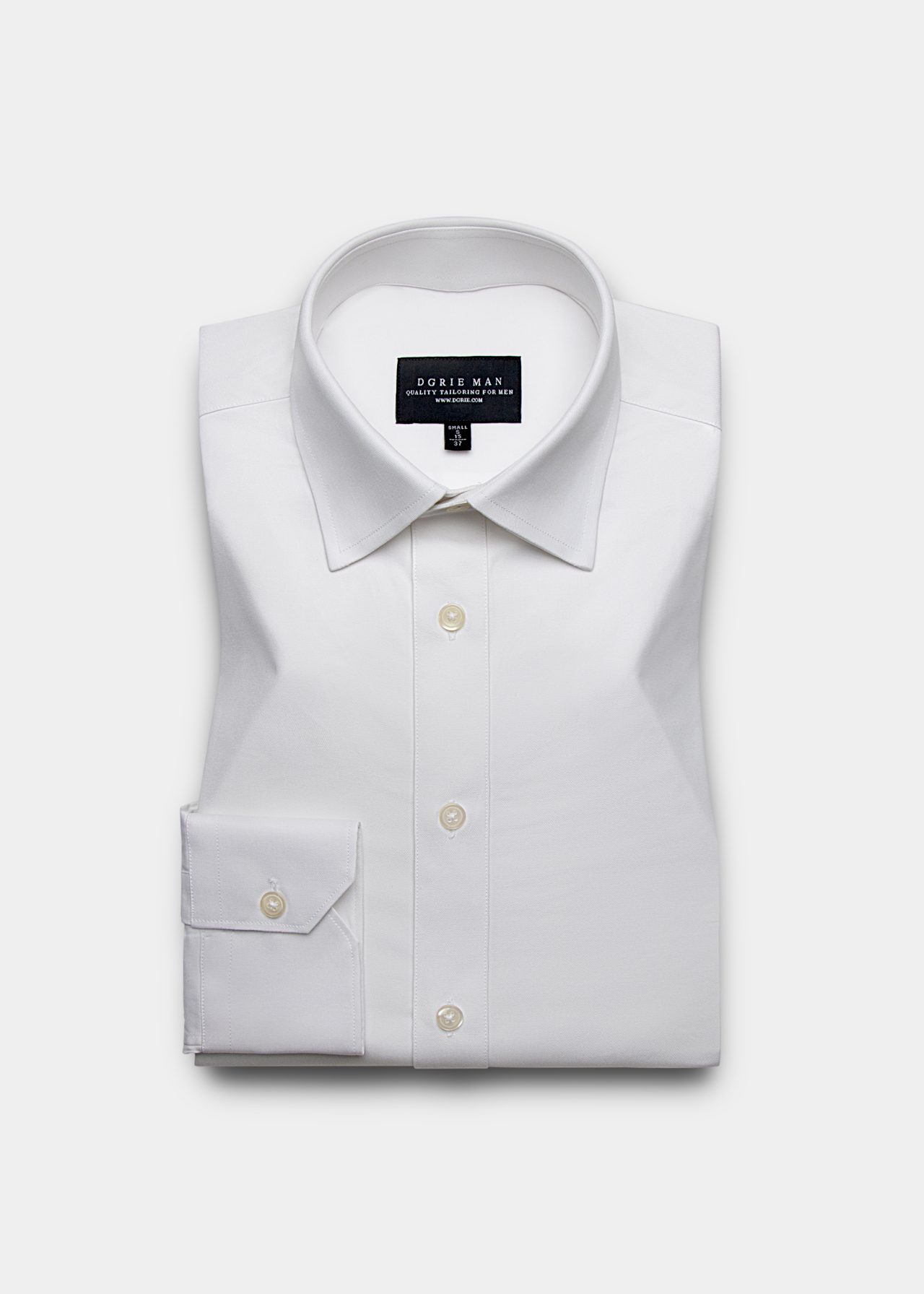 d 4 franklin spread collar white s 21 shirt dgrie