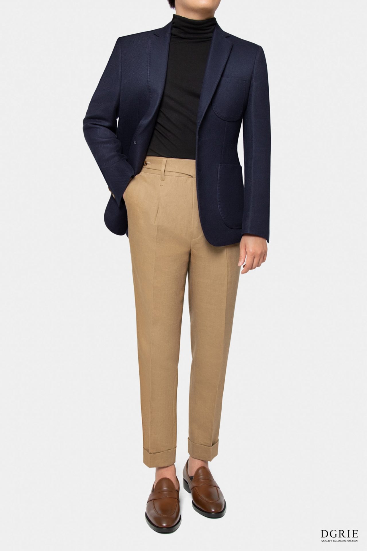 dgrie navy blue vintage flannel jacket dgrie