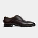 premium cap toe oxford brownshoes dgrie